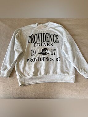 Game Day Couture: Providence Friars Gray Crewneck Large